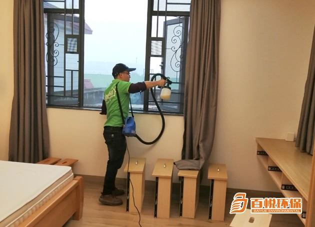 佛山新房室內除甲醛機構百悅環?？焖偃コ卵b修的甲醛